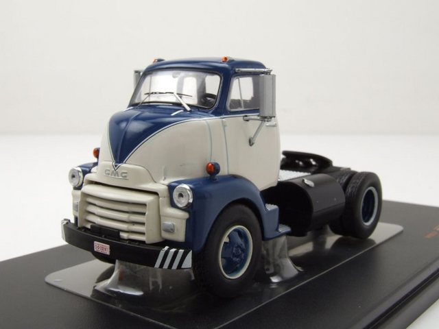 ixo Models Modellauto GMC 950 COE Zugmaschine 1954 weiß blau Modellauto 1:43 ixo models