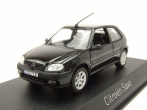 Norev Modellauto Citroen Saxo VTS 2000 schwarz Modellauto 1:43 Norev