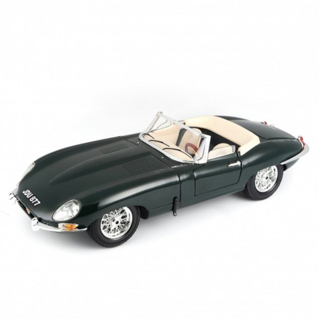 Bburago Modellauto Jaguar E-Type Cabriolet