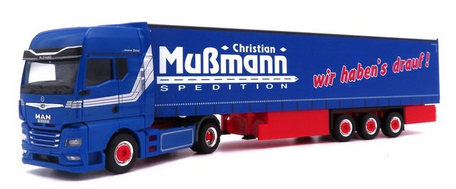 Herpa Modellauto Herpa 952989 MAN TGX GX GaPlSZ Mußmann limitiert 1