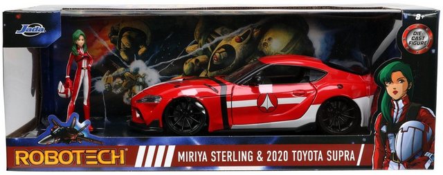 JADA Modellauto Modellauto Robotech M. Sterling 20 Toyota Sup mit Figur 1:24 253255053