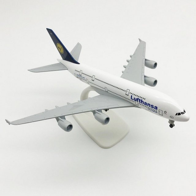 Benda Handels Modellflugzeug Modellbausatz A380 New Livery Maßstab 1:400 Flugzeugmodell