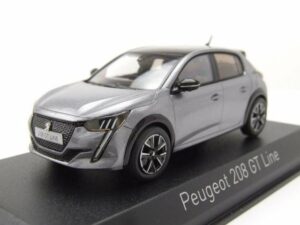 Norev Modellauto Peugeot 208 GT Line 2019 grau Modellauto 1:43 Norev