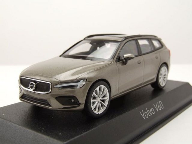 Norev Modellauto Volvo V60 2018 pebble grau Modellauto 1:43 Norev