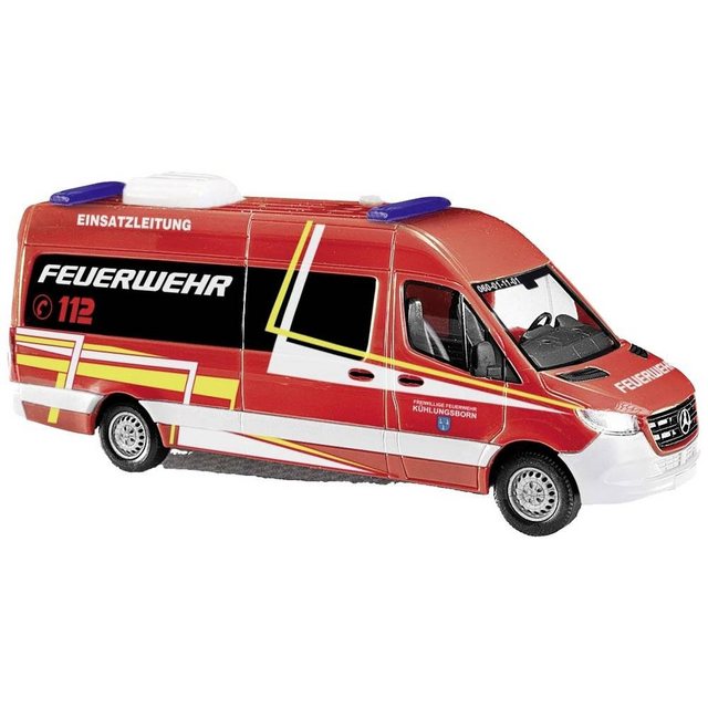 Busch Modelleisenbahn-Straße H0 Mercedes Sprinter lang Ffw. Kühlungsborn