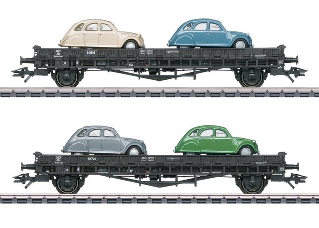 Märklin 46408 Spur H0 Autotransportwagen-Set SNCF AC