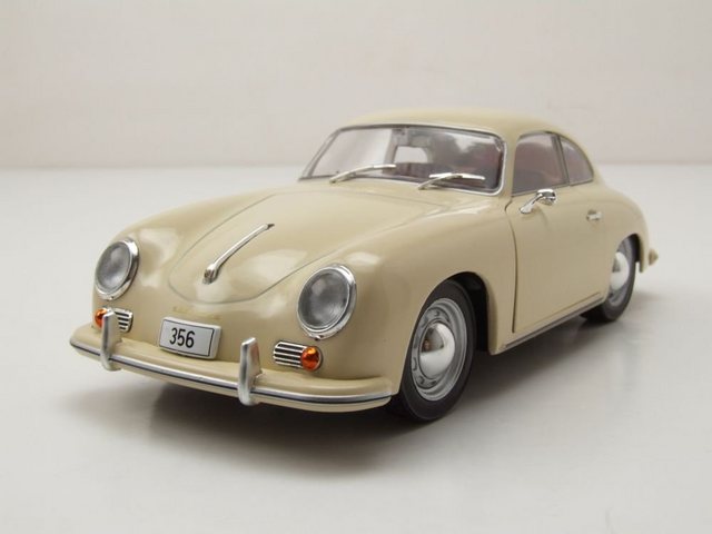 Whitebox Modellauto Porsche 356 1959 hellbeige Modellauto 1:24 Whitebox