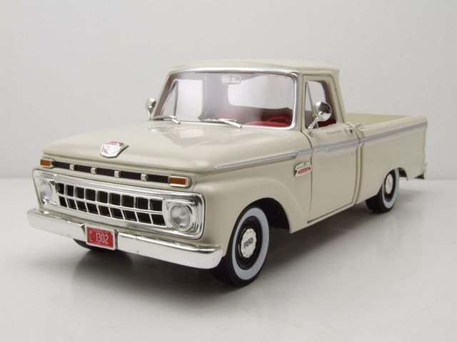 Sun Star Modellauto Ford F-100 Pick Up 1965 weiß Modellauto 1:18 Sun Star