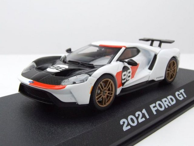GREENLIGHT collectibles Modellauto Ford GT #98 Heritage Edition 2021 Modellauto 1:43 Greenlight Collectib