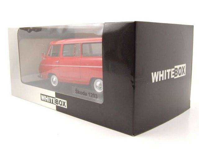 Whitebox Modellauto Skoda 1203 1968 rot Modellauto 1:24 Whitebox