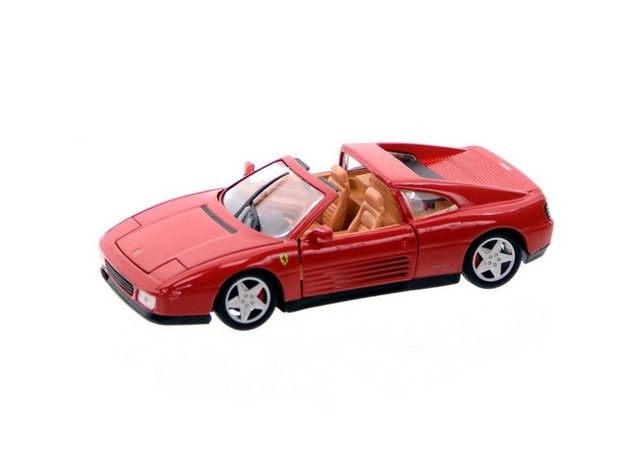 Bburago Modellauto Ferrari 348 TS (rot)