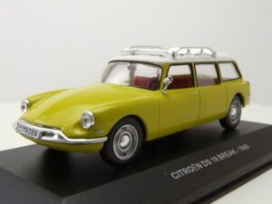 Solido Modellauto Citroen DS 19 Break Kombi 1960 gelb weiß Modellauto 1:43 Solido