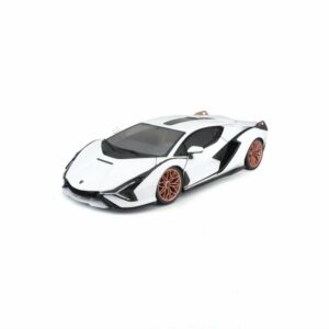 Bburago Modellauto Lamborghini Sian FKP 37 (weiß)