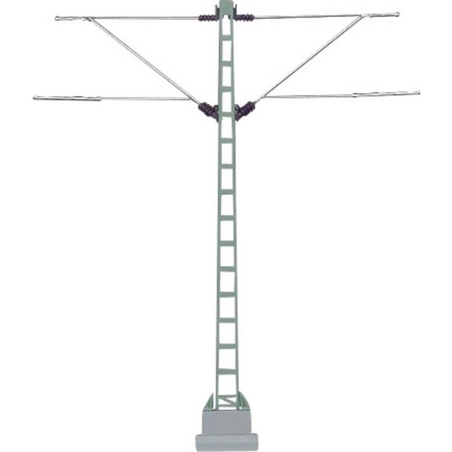 Märklin 74105 H0 Mittelmast H0 Märklin C-Gleis (mit Bettung)