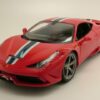 Bburago Modellauto Ferrari 458 Speciale rot Modellauto 1:18 Bburago