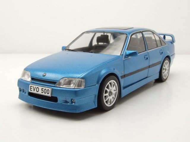 Whitebox Modellauto Opel Omega Evolution 500 1991 blau metallic Modellauto 1:24 Whitebox