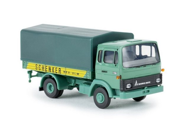 Brekina Modellauto Brekina 34712 Magirus MK Schenker Neu-Ulm