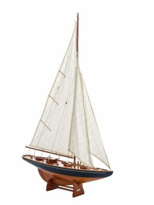 Aubaho Modellboot Modellschiff Segelschiff Segelyacht Yacht Schiff Boot 112cm kein Bausatz