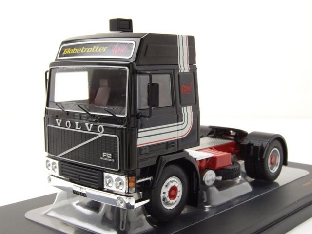 ixo Models Modellauto Volvo F12 Zugmaschine 1981 schwarz Modellauto 1:43 ixo models