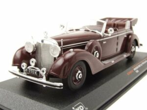 ixo Models Modellauto Mercedes 770K W150 offen 1938 dunkelrot Modellauto 1:43 ixo models