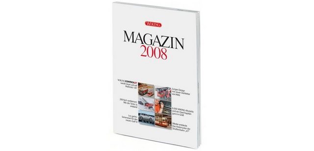 Wiking Modellauto Wiking 615 WIKING-Magazin 2008 - NEU