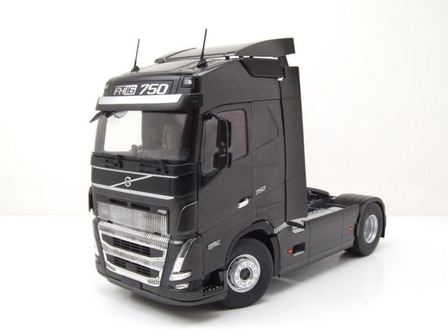 Solido Modellauto Volvo FH Globetrotter Zugmaschine schwarz Modellauto 1:24 Solido