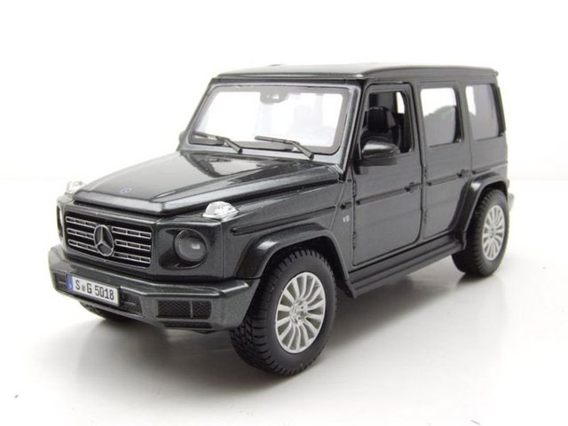 Maisto® Modellauto Mercedes G63 AMG G-Klasse G-Modell 2019 grau metallic Modellauto 1:24