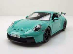 Bburago Modellauto Porsche 911 GT3 2021 grün Modellauto 1:24 Bburago