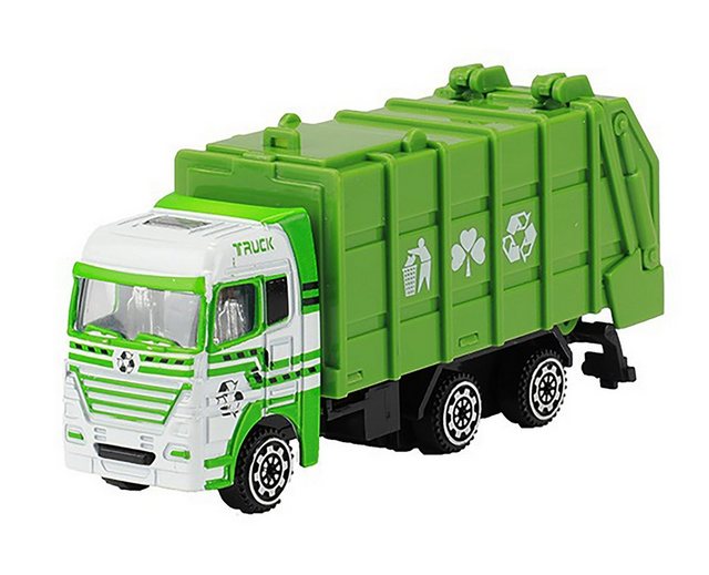 Toi-Toys Modellauto LASTWAGEN Modell LKW Truck Auto Spielzeug Geschenk 17 (Müllwagen)
