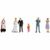 NOCH Modelleisenbahn-Figur H0 Hochzeitspaar