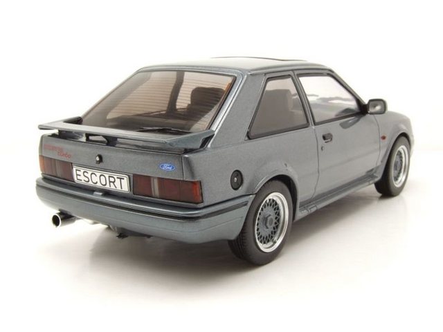 MCG Modellauto Ford Escort RS Turbo S2 Tuning 1990 grau metallic Modellauto 1:18 MCG