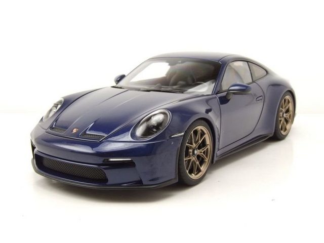 Norev Modellauto Porsche 911 992 GT3 Touring 2021 dunkelblau metallic Modellauto 1:18