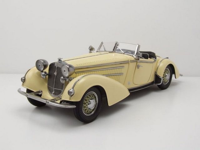 Sun Star Modellauto Horch 855 Roadster 1939 creme Modellauto 1:18 Sun Star