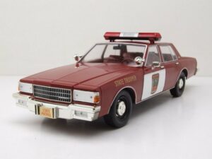 GREENLIGHT collectibles Modellauto Chevrolet Caprice Minnesota State Trooper 1987 rot Fargo Modellauto