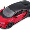 Maisto® Modellauto Bugatti Chiron Sport (schwarz-rot)