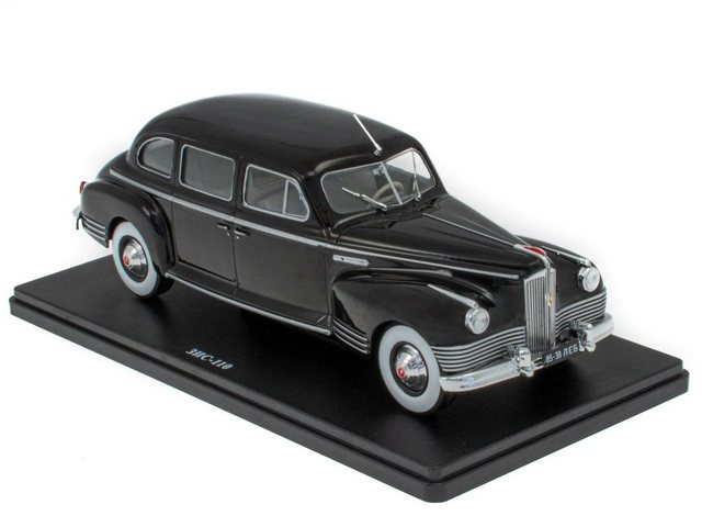 Hachette Sammlerauto Modellauto 1945 ZIS 110 schwarz PKW 1:24 Hachette Metall Kunststoff