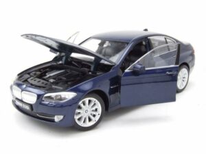 Welly Modellauto BMW 535i F10 2010 tiefseeblau metallic Modellauto 1:24 Welly