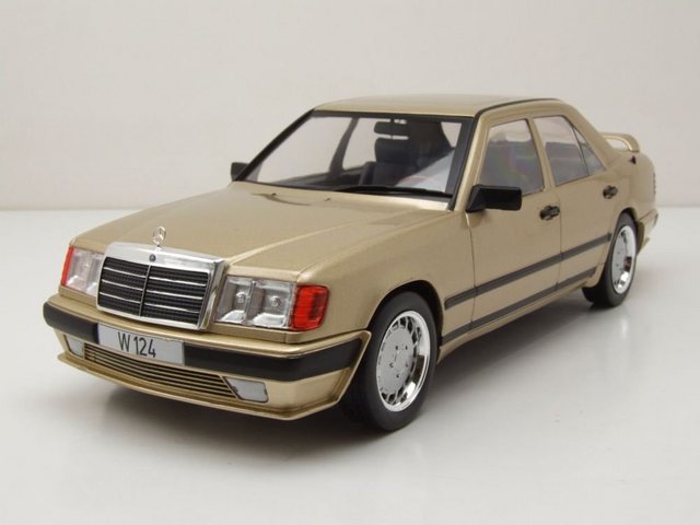 MCG Modellauto Mercedes W124 Tuning 1986 beige metallic Modellauto 1:18 MCG