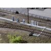 Auhagen Modelleisenbahn-Fertiggelände H0 Kabelkanäle und 5 Schaltkästen