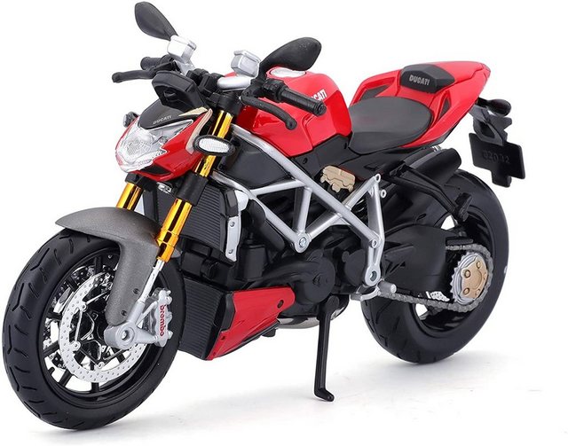 Maisto® Modellmotorrad Ducati mod. Streetfighter S (schwarz-rot