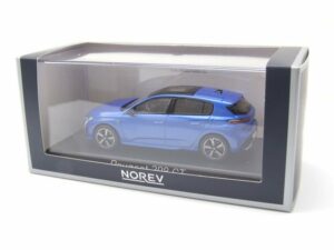 Norev Modellauto Peugeot 308 GT 2021 blau metallic Modellauto 1:43 Norev