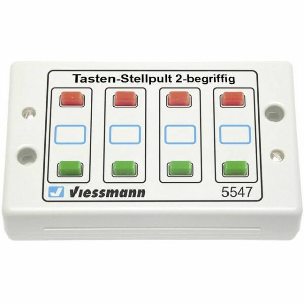 Viessmann Modelleisenbahn-Stellpult Tasten-Stellpult (2-begriffig