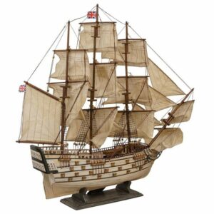 Aubaho Modellboot Modellschiff HMS Victory England Holz Schiff Segelschiff 86cm kein Bausatz