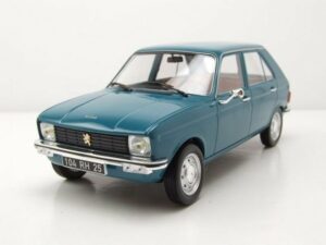 Norev Modellauto Peugeot 104 GL 1977 blau Modellauto 1:18 Norev