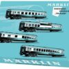 Märklin 40851 MHI Spur H0 TEE-Set Rheingold DB AC