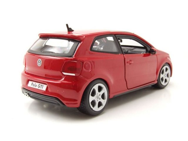 Bburago Modellauto VW Polo 5 GTI 2014 rot Modellauto 1:24 Bburago