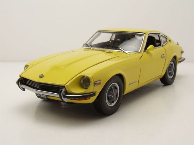 Sun Star Modellauto Datsun 240Z Coupe 1972 gelb Modellauto 1:18 Sun Star