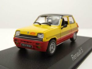 Norev Modellauto Renault 5 TS Monte Carlo 1978 gelb rot schwarz Modellauto 1:43 Norev