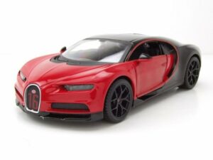 Maisto® Modellauto Bugatti Chiron Sport 2018 rot schwarz Modellauto 1:24 Maisto