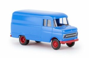 Brekina Modellauto Brekina H0 1/87 35723 Opel Blitz Kasten B blau